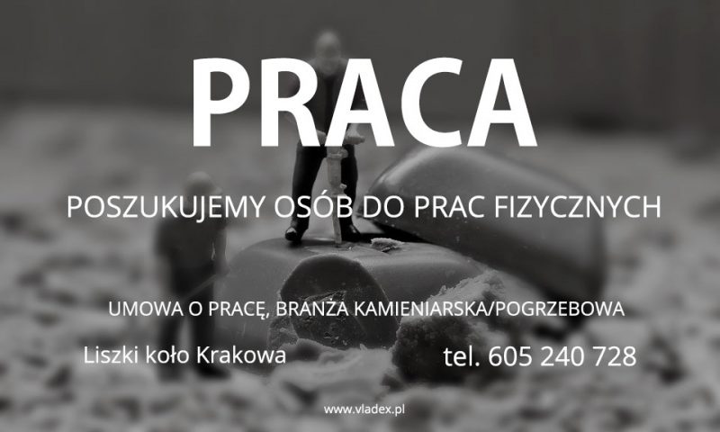 Praca, branża kamieniarska